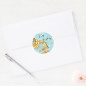Oerwoud Baby's, Twins Jongen Meisje Baby Stickers  (Envelop)