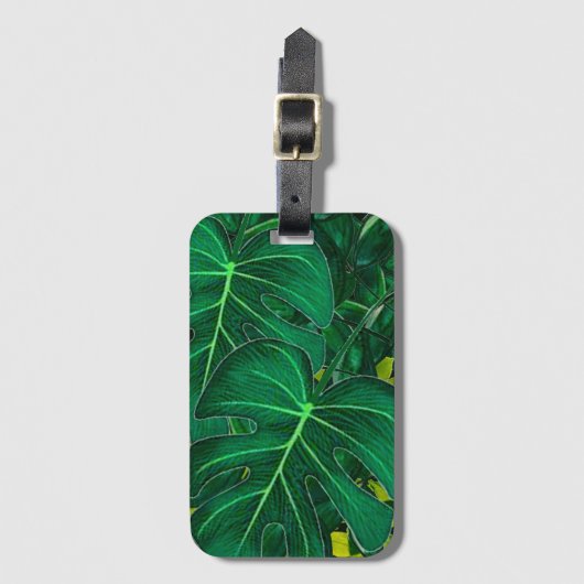 Oerwoud Bagagelabel (Voorkant (verticaal))