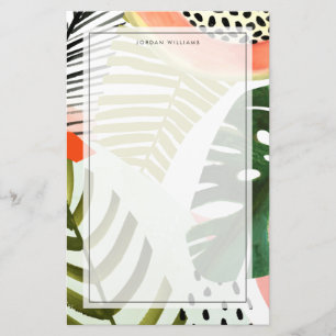 Oerwoud Beat Tropical Greenery Briefpapier