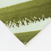 Oerwoud Beat Tropical Greenery Fleece Deken (Hoek)