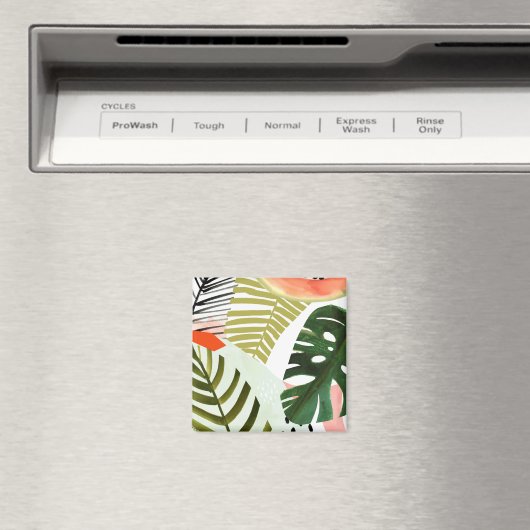 Oerwoud Beat Tropical Greenery Magneet (Insitu (Vaatwasser))