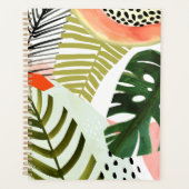 Oerwoud Beat Tropical Greenery Planner (Voorkant)