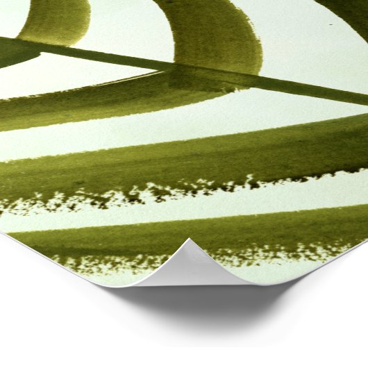 Oerwoud Beat Tropical Greenery Poster (Hoek)