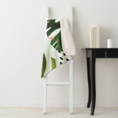 Oerwoud Beat Tropical Greenery Sherpa Deken (In situ)