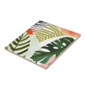 Oerwoud Beat Tropical Greenery Tegeltje (Zijkant)