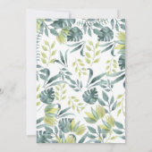 Oerwoud Birthday Parade Kaart (Achterkant)