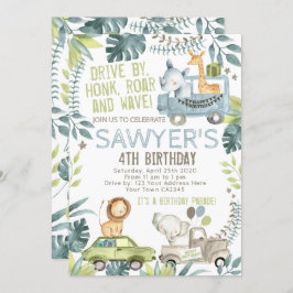 Oerwoud Birthday Parade Kaart