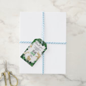 Oerwoud Birthday Safari Favor Bedankt Thema Cadeaulabel (Met Touw)