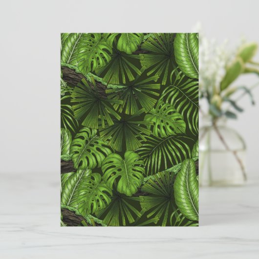 Oerwoud bladeren (Staand voorkant)