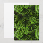 Oerwoud bladeren (Voorkant / Achterkant)