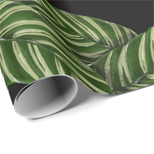 oerwoud bladeren inpakpapier (Rol Hoek)