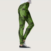 Oerwoud bladeren leggings (Rechts)