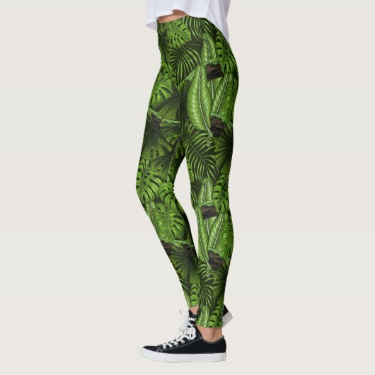 Oerwoud bladeren leggings (Links)