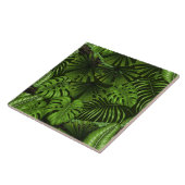 Oerwoud bladeren tegeltje (Zijkant)