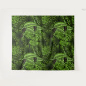 Oerwoud bladeren wandkleed (Voorkant (horizontaal))