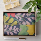 Oerwoud bloemblaadjes patroon tissuepapier (Geschenk)