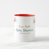 Oerwoud Bloemen Baby shower Mok (Midden)