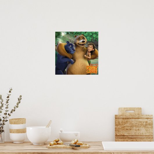 Oerwoud Boek Groep Shot 1 2 Poster (Keuken)