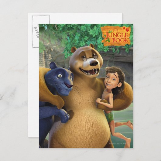 Oerwoud Book Group Shot 1 Briefkaart (Voorkant / Achterkant)