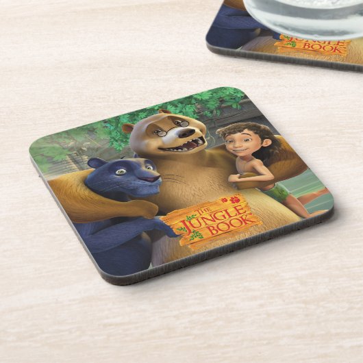 Oerwoud Book Group Shot 1 Drankjes Onderzetter (Linkerzijde)