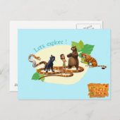 Oerwoud Book Group Shot 4 Briefkaart (Voorkant / Achterkant)