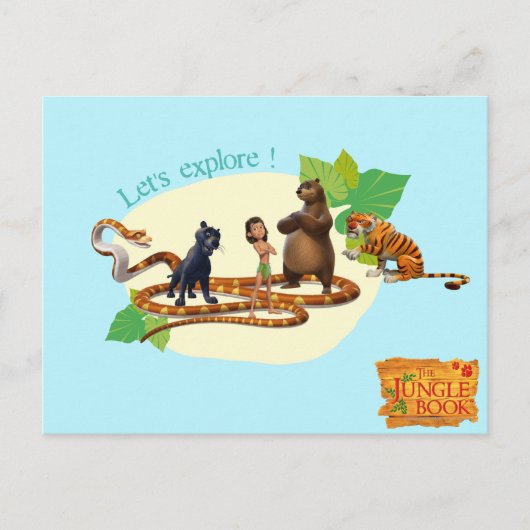 Oerwoud Book Group Shot 4 Briefkaart (Voorkant)