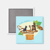 Oerwoud Book Group Shot 4 Magneet (Voorkant / Achterkant)