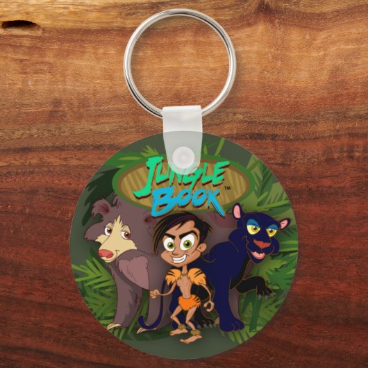 Oerwoud Book™ Sleutelhanger (Voorkant)