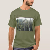 Oerwoud Borneo Rainforest Canopy Treetop Landschap T-shirt (Voorkant)