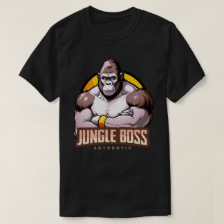 Oerwoud Boss - Grappige gorilla graphic - Gorilla T-shirt