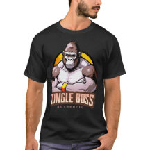 Oerwoud Boss - Grappige gorilla graphic - Gorilla