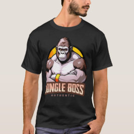 Oerwoud Boss - Grappige gorilla graphic - Gorilla T-shirt