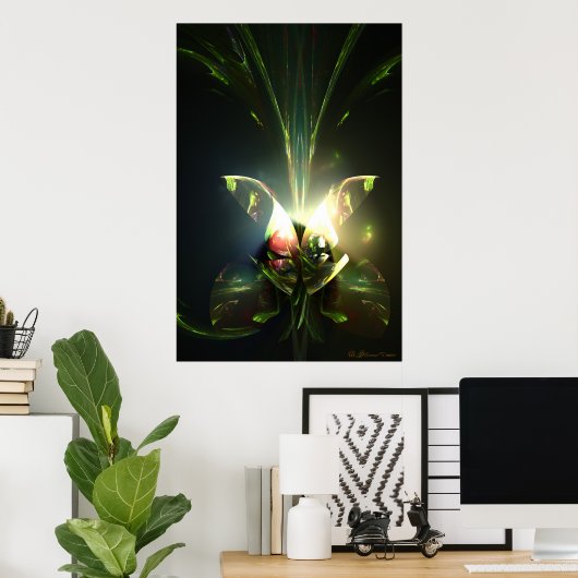 Oerwoud Bouquet Poster (Thuiskantoor)