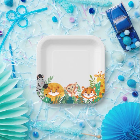 Oerwoud Boys Paper Bord (Feest)