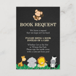 Oerwoud Breng een boekenkaart mee, Safari breng ee Informatiekaartje