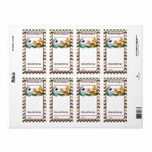 Oerwoud Buddies Bookplate Etiket (Full Sheet)