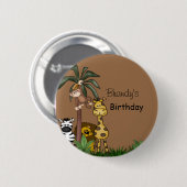 Oerwoud Button (Voorkant /achterkant)