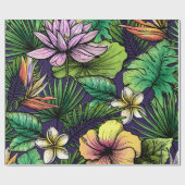 Oerwoud Cadeaupapier (Vlak)