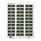 Oerwoud Camo Etiket (Full Sheet)