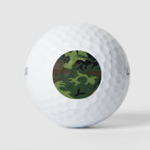 Oerwoud Camo Golfballen (Voorkant)