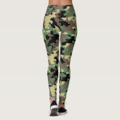 Oerwoud Camo - Legging (Achterkant)