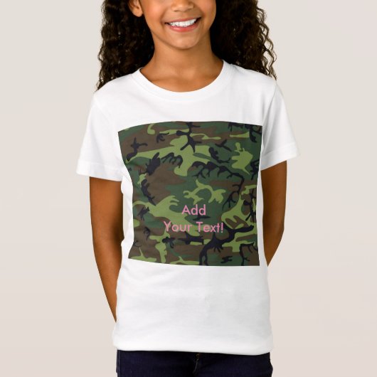 Oerwoud Camo T-shirt (Voorkant)
