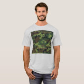 Oerwoud Camo T-shirt (Voorkant volledig)