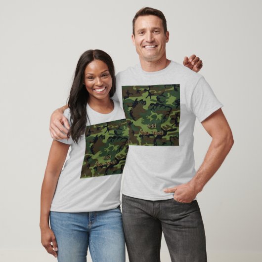 Oerwoud Camo T-shirt (Unisex)