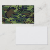 Oerwoud Camo Visitekaartje (Voorkant / Achterkant)