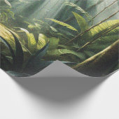 Oerwoud camping cadeaupapier (Hoek)