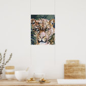 Oerwoud Cat - Cheetah Poster (Keuken)