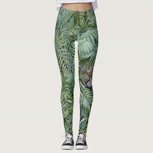 Oerwoud Cat Leggings (Voorkant)