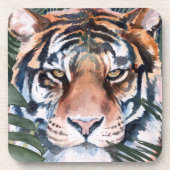 Oerwoud Cat - Tiger Bier Onderzetter (Voorkant)