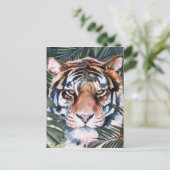 Oerwoud Cat - Tiger Briefkaart (Staand voorkant)